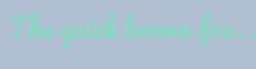 Image with Font Color 84DBC1 and Background Color B0BFD1